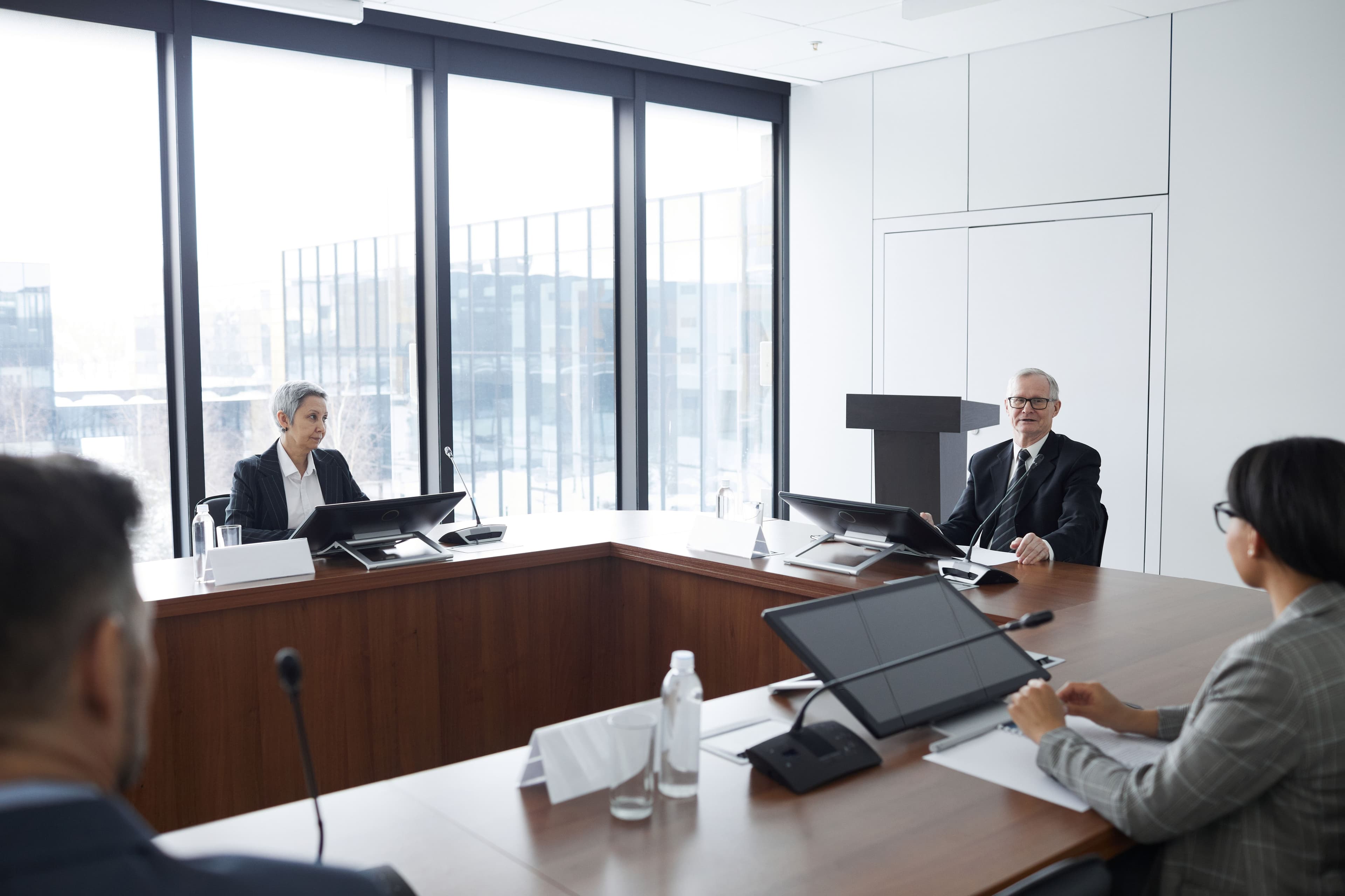 Board meeting discussion at Mittal Panchal & Associates